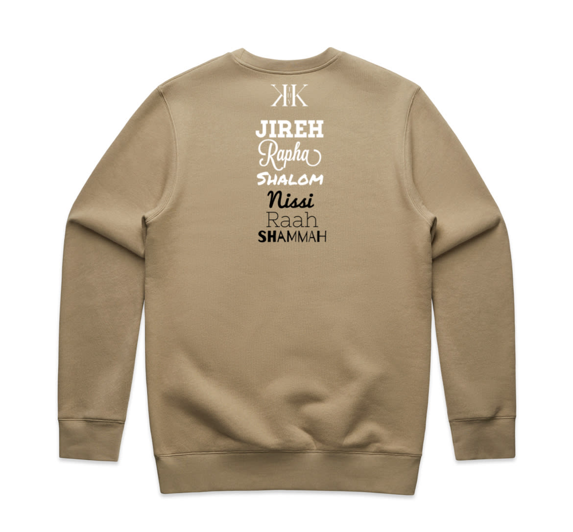 HE IS. REFLECTION - CREWNECK