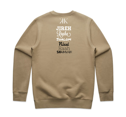 HE IS. REFLECTION - CREWNECK