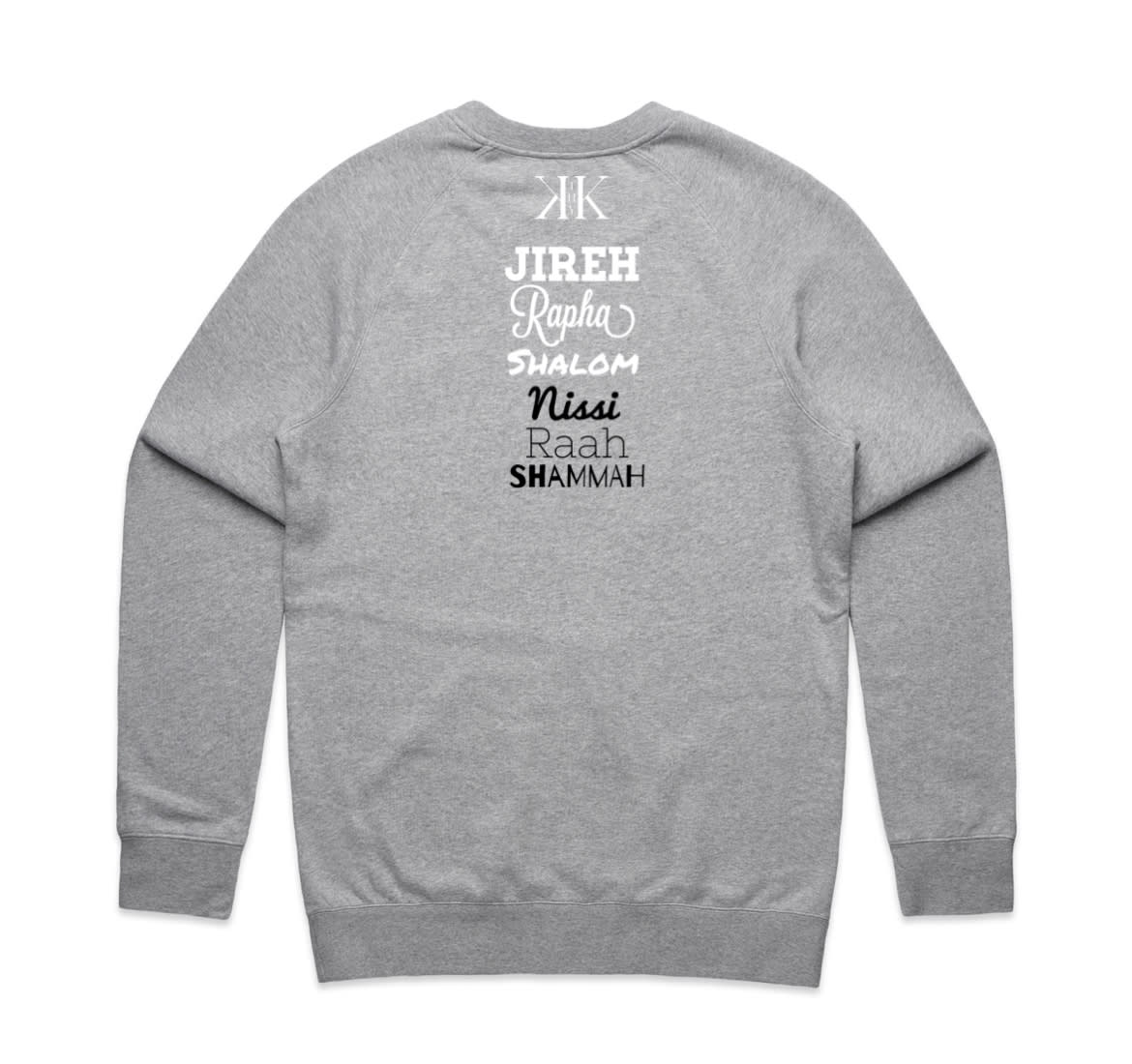 HE IS. REFLECTION - CREWNECK
