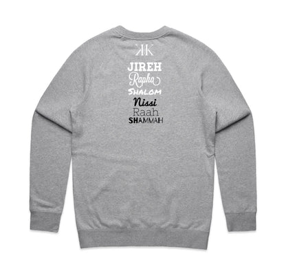 HE IS. REFLECTION - CREWNECK