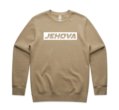 HE IS. CREWNECK