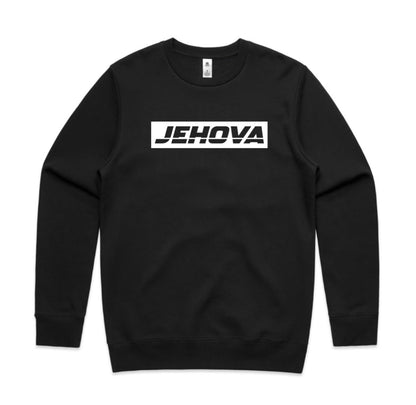 HE IS. CREWNECK