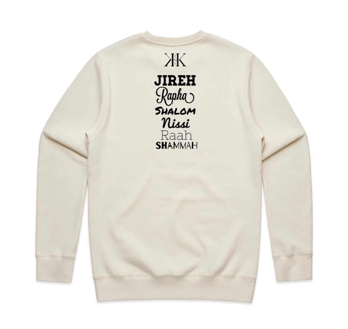 HE IS. CREWNECK